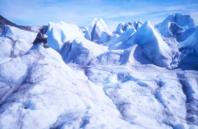 Kjell på glaciären